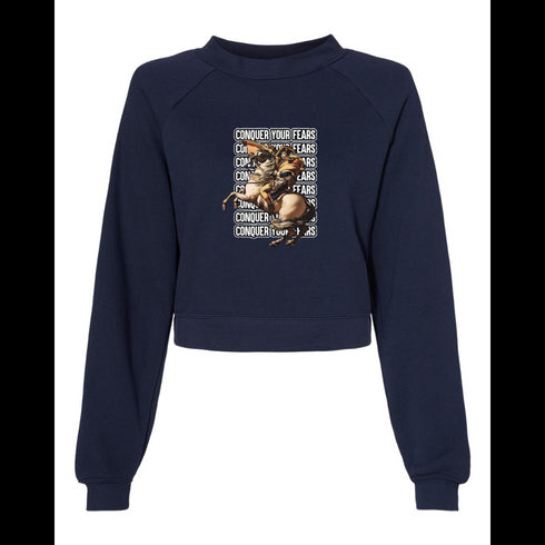 CONQUER YOUR FEARS Bella canvas hoodie 7505